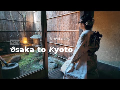 Osaka nhưng không phải Dotonbori | lang thang những chỗ mới| 2 ngày ở Kyoto| 🎋🏯🇯🇵⛩️