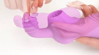 video Sací a vibrační stimulátor klitorisu Fantasy For Her