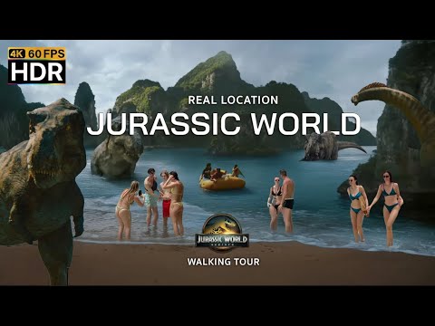 🇹🇭 4K HDR | Jurassic World Rebirth | Real Locations in the movie | Thailand Walking Tour