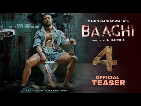 Baaghi 4 Teaser  | Tiger Shroff, Shradha Kapoor, Baaghi 4 Movie Announcement, Baaghi 4 Trailer