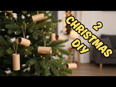 Amazing Christmas Star Ideas from Toilet Paper Rolls ⭐️ Easy DIY Project for Everyone