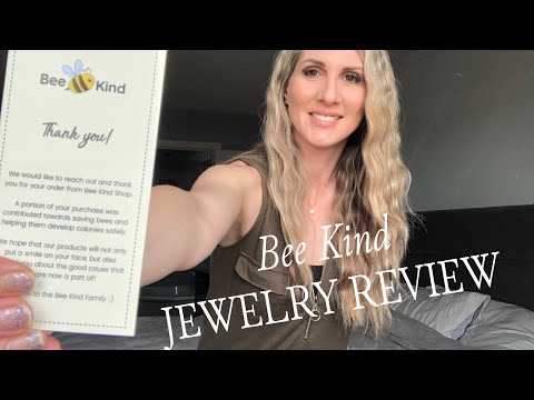 Bee Kind Jewelry Review - Help save the Bees!