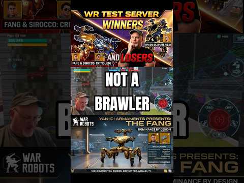 NEW FANG ROBOT | WAR ROBOTS WR GAMEPLAY