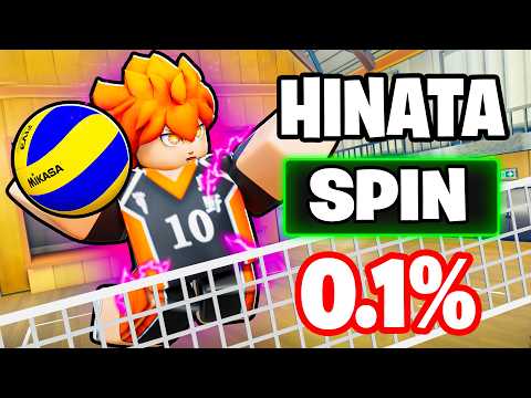 Unlocking the RAREST #1 SPIKER in Roblox Haikyuu Legends