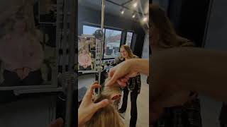 Behind the scenes of a FERal shoot —Meta POV, real clients, real results.We don’t stage it.  #hair