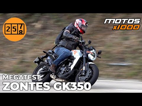 MEGATEST ZONTES GK350 | Motosx1000