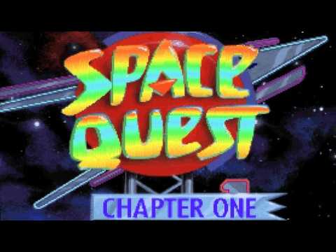 Space Quest I - The Sarien Encounter VGA (PC) Playthrough longplay video game