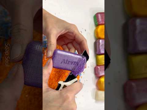 Soap cubes. Asmr soap cutting. Satisfying video  #soap #oddlysatisfying