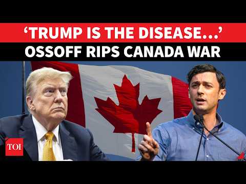 ‘TRUMP IS AMERICA’S CANCER!’: Jon Ossoff Exposes ‘Corrupt’ White House Amid Canada Tariff War