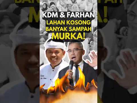 WALKOT FARHAN | MURKA DILAHAN PENUH SAMPAH #dedimulyadi #news #kdmsociety