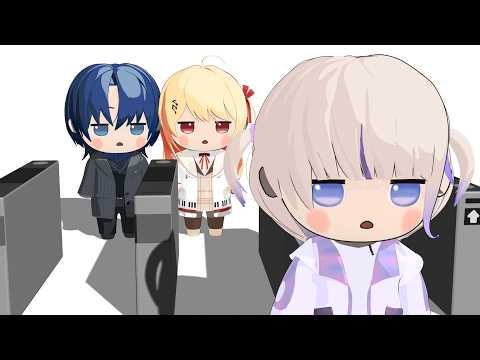 寂しくてバイバイできない番長【轟はじめ/ホロライブ切り抜き】【3Dアニメ】