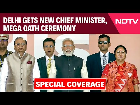 CM Oath Taking Ceremony | Delhi Gets New Chief Minister, Mega Oath Ceremony: Special Coverage
