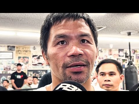 Manny Pacquiao REACTS to Canelo saying Crawford is BETTER THAN Mayweather: “HARD TO COMPARE”