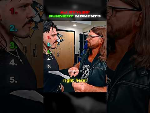 AJ Styles' Funniest Moments! 😂