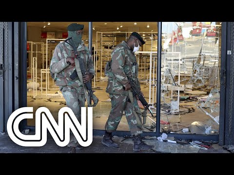 Onda de violência mata 72 pessoas na África do Sul | JORNAL DA CNN