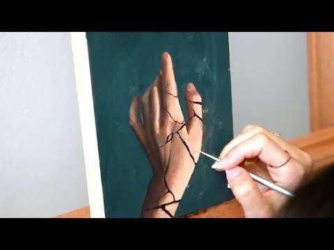 Oil Painting Time Lapse | Cracked Hand Study