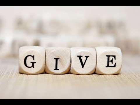 Why I give to get...and you should too