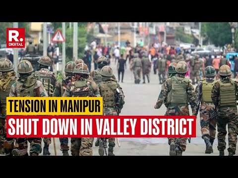 Tension In Manipur: 24-Hr Shut Down Called By Civil Society Organisations