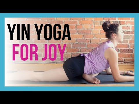 Yin Yoga & Affirmations for JOY & OPTIMISM - 45 min Full Body Yin ...