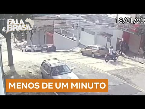 Violência em Diadema: criminosos cometem dois assaltos em menos de um minuto