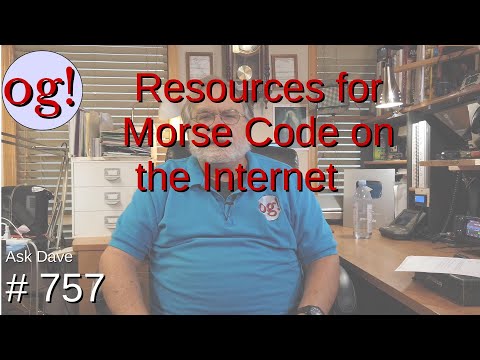 Resources for Morse Code on the Internet (#757)