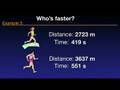Exploring Speed, Velocity, and Acceleration in Motion