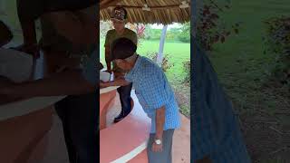 #Mechito llegó bolo a la finca 😲
