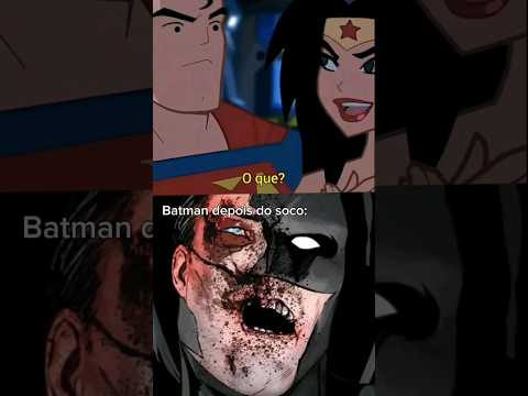SE FOSSE O BATMAN DE VERDADE TINHA MORRIDO #batman #dc #shorts