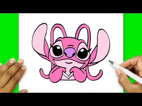 Angel Drawing Step By Step | How To Draw Angel From Lilo And Stitch