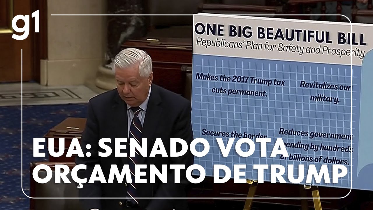Senado americano começa votações do projeto de orçamento do governo Trump