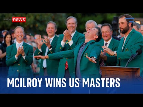 Rory McIlroy claims career Grand Slam with US Masters win