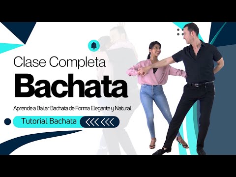 🔵 Aprende 3 Figuras de Bachata Elegante ✨ Paso a Paso (Clase Completa)