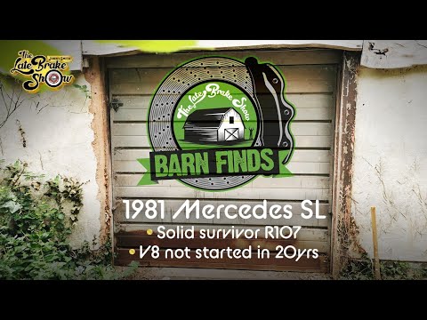 Barn Find Mercedes Benz SL survivor - Will its V8 start?