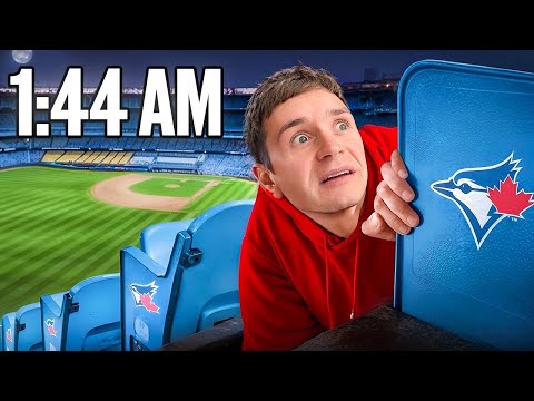 Sleeping Overnight in an MLB Stadium