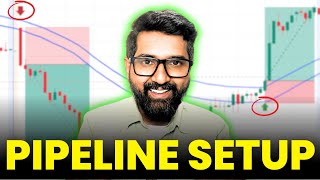 Pipeline Set Up | 90% Traders Don’t Know This EMA Trick! | Swing + Intraday Strategy