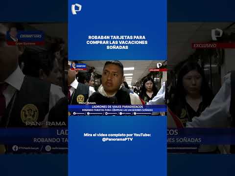 Ladron3s de viajes paradisíacos: rob4ban tarjetas para comprar las vacaciones soñadas.