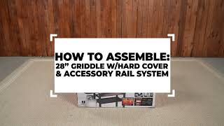 How to Assemble Your 28" Blackstone Griddle (Model 2416)
