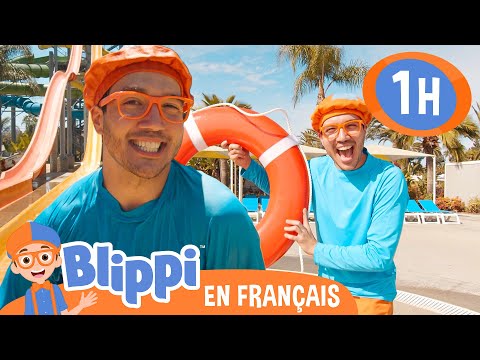 Blippi au parc aquatique | Blippi en français | Vidéos éducatives pour enfants