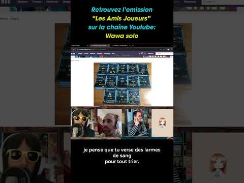 Extrait de l'émission sur les jeux de société "Les amis joueurs"