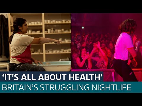 'It's all about health': Young people swap nightclubs for pottery events and morning runs | ITV News