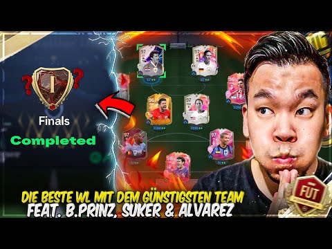 ENDLICH RANK 1!? 😱 WL GOTT RUN MIT CHEAP BEAST TEAM FEAT.  B.PRINZ, SUKER & ALVAREZ 🔥🔥 EAFC 25