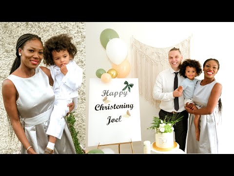 Baby Joel's CHRISTENING / DEDICATION Ceremony | Party Celebration | Family Moments