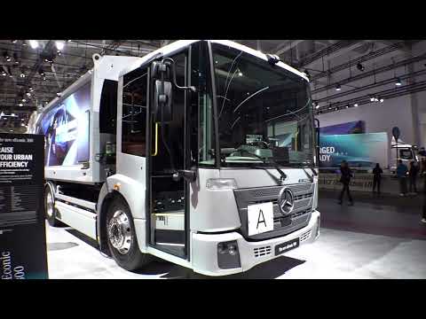 The new Mercedes truck eEconic 2023