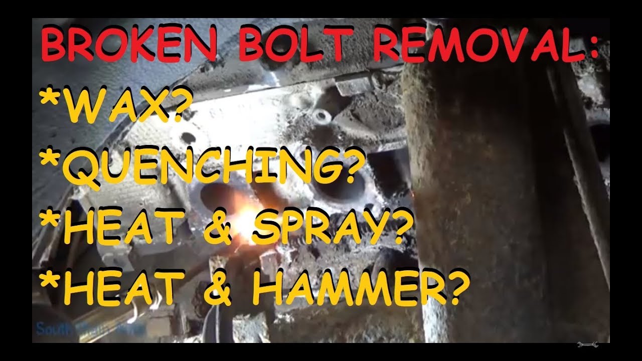 Can You Get Out A Broken Bolt With Wax?