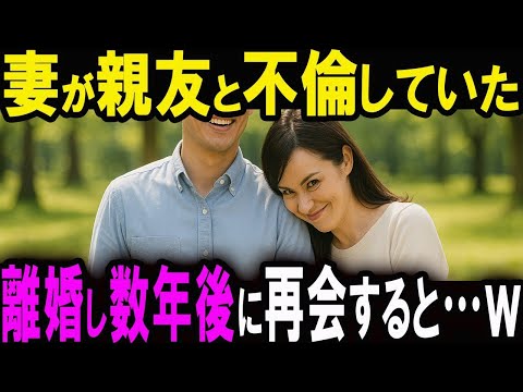 【修羅場】妻「あんたはつまらなすぎ」俺が出張中、嫁が親友と不倫していた…俺は出張後も家に帰らず離婚。数年後に元嫁と再会すると驚きの言葉を言われる…【スカッとする話】