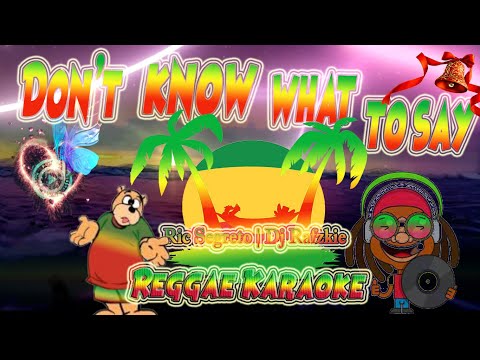Don’t know what to say – Ric Segreto | Dj Rafzkie  Reggae (karaoke version)