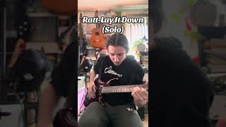 Jamming to Lay It Down by Ratt #guitar #guitarsolo #hairmetal #guitarist #guitarcover