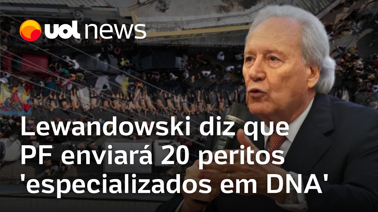 Lewandowski enviará 20 peritos da PF especializados em balística e DNA ao Rio de Janeiro  TV Online Lewandowski enviará 20 peritos da PF especializados em balística e DNA ao Rio de Janeiro