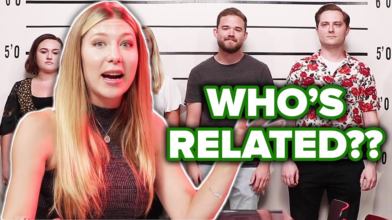 Private Investigators Guess Who's Related Out Of A Lineup
