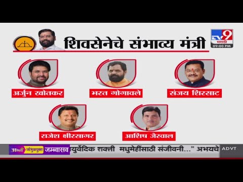 Maharashtra Ministers List | शिवसेनेचे आणि भाजपचे संभाव्य मंत्री : Maharashtra politics